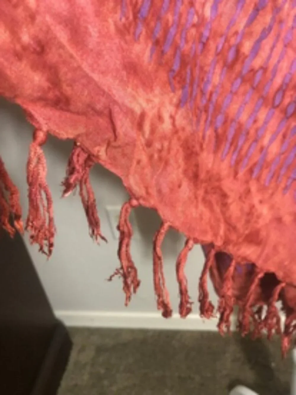 Vintage Bali Bay Rayon Sarong Scarf / Wrap – Handcrafted in Indonesia